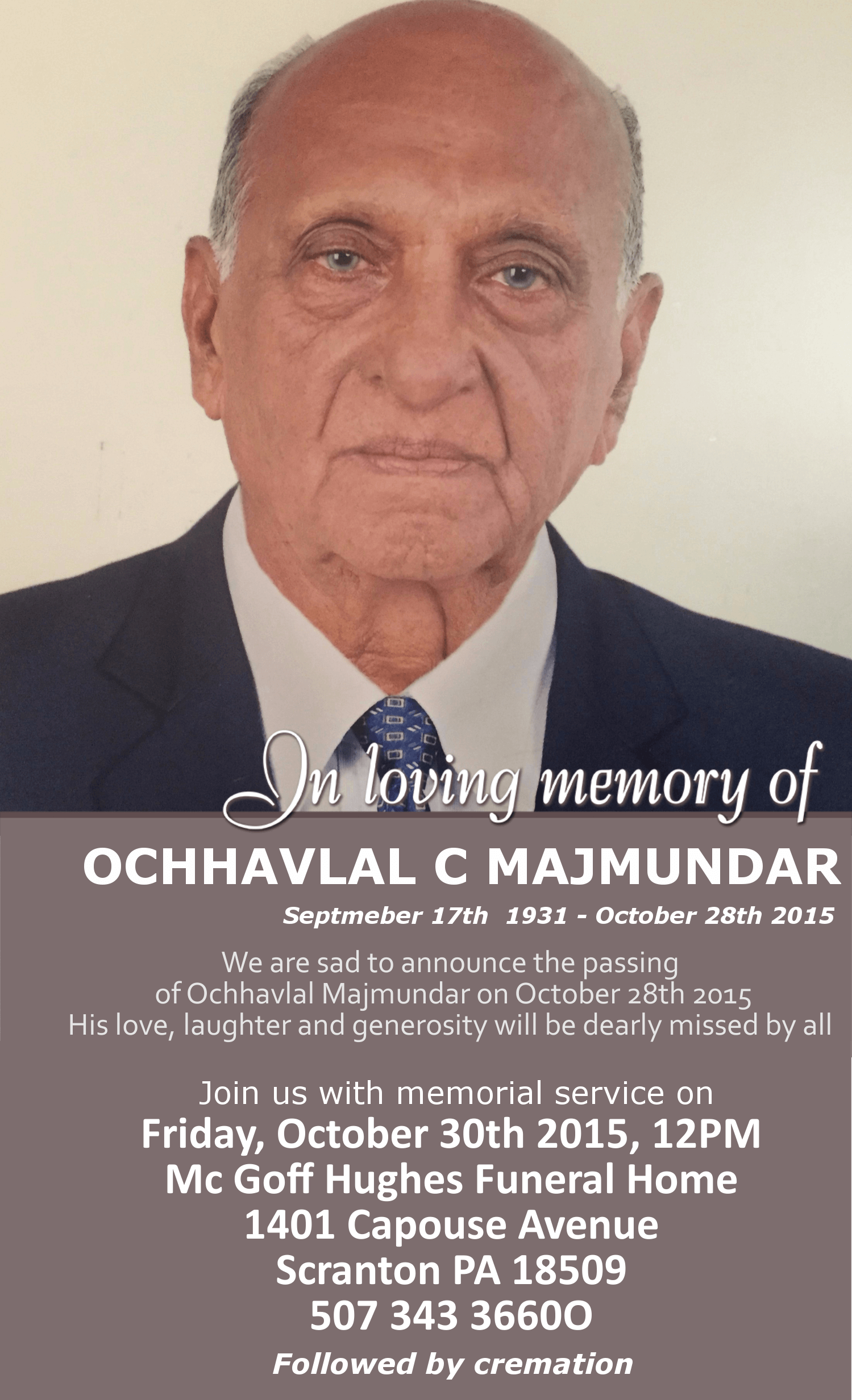 Late_Ochhavlal_C_Majmundar_Funeral